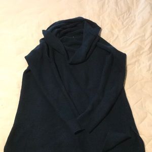 Tunic cowl neck sweater